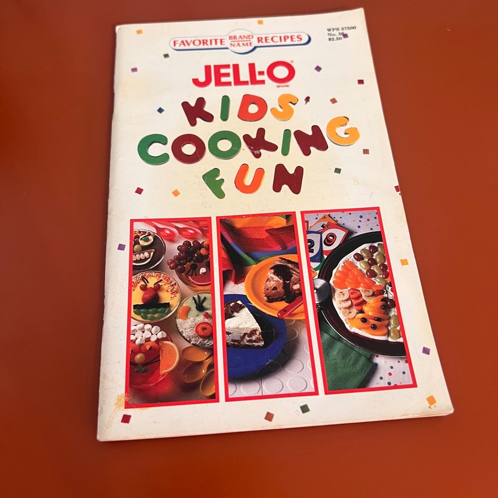 Vintage 1991 Jell-O Kids Cooking Fun Favorite Brand Name Recipes Cookbook No 36